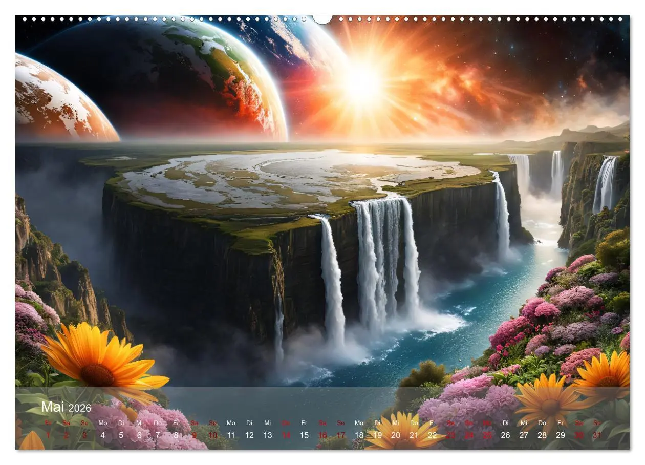 Bild: 9783457474341 | Epische Aussichten (Wandkalender 2026 DIN A2 quer), CALVENDO...